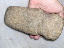 Large Native American Indian Stone Axe 7 3/4"