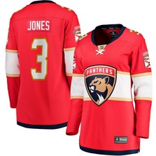 Women's Fanatics Seth Jones Red Florida Panthers Home Breakaway Player Jersey