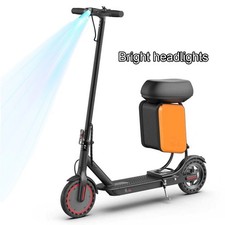 8.5" Adults Electric Scooter with Seat 31KM/H Folding E-Scooter 11L Storage BOX