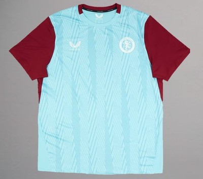 Neu Aston Villa Extra Large XL Erwachsene Training Fußballtrikot