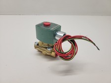 NEW OLD STOCK ASCO RED-HAT 1/2" 10.1W 110/120V SOLENOID VALVE 8210G094