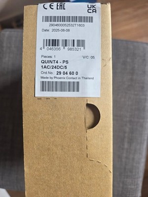 Phoenix Contact QUINT4-PS/1AC/24DC/5 2904600 Netzteil 24V 5A Neu OVP