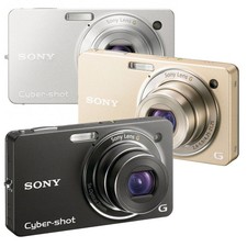 Sony Cyber-Shot DSC-WX1 Digital Camera 10.2MP 5x Optical Zoom Date/Time Stamp