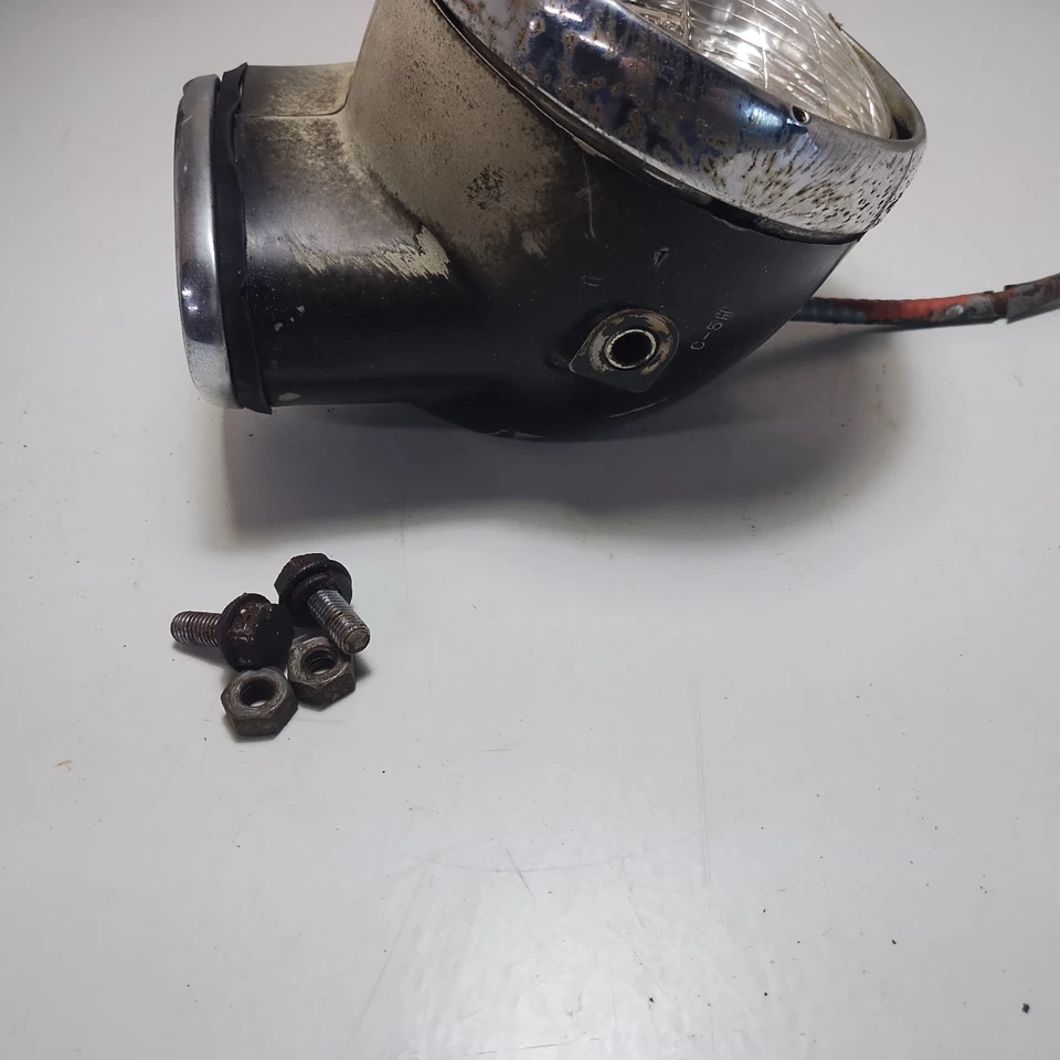 Velocímetro/cabo 1969 Honda CL90 CL 90 carcaça de farol - Imagem 4 de 4