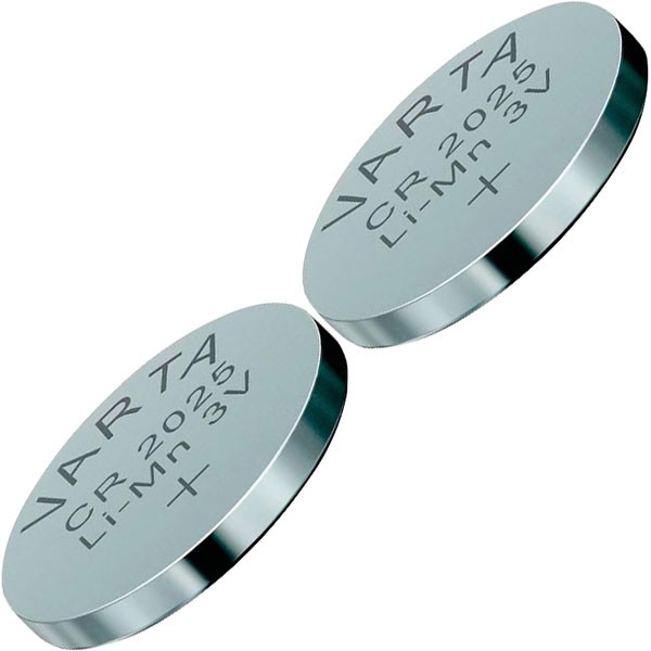 Varta Lithium CR2025 3V 170mAh Button Cell Battery