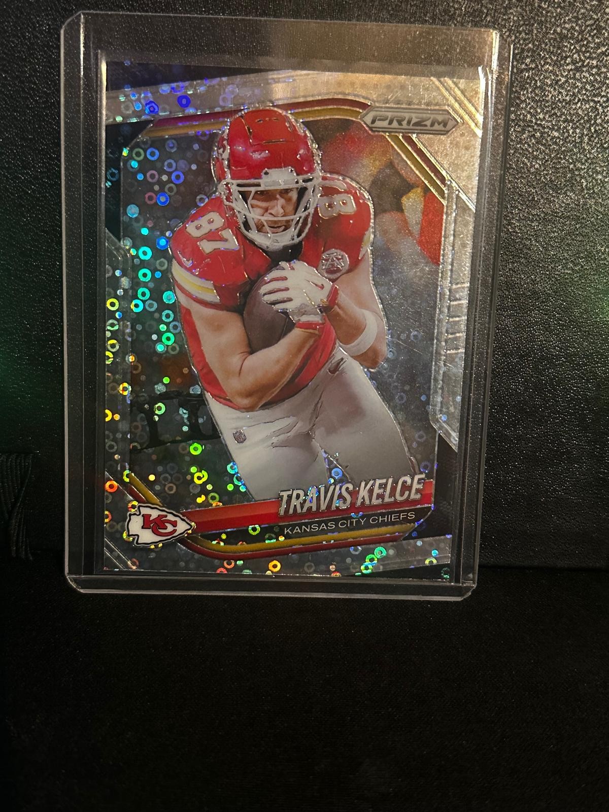 2025 Panini Prizm #67 Travis Kelce White Disco
