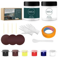 WAN2TLK Gel Coat Repair Kit for Boats Color Match, Marine Fiberglass Repair K...