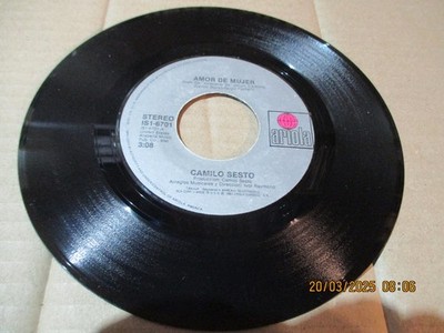(32) 7'' Single - Vinyl - Camilo Sesto - Amor De Mujer