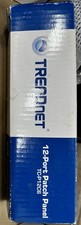 TRENDnet TC-P12C6 12-Port Cat6 Unshielded Patch Panel,