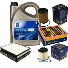 SCT Germany Inspektionspaket 5 L GM Motoröl dexos2 5W-30 für Opel Insignia A