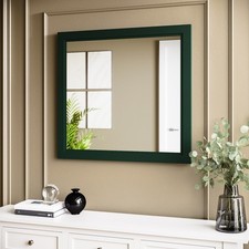Rectangular Green Wall Mirror 750 x 700mm - Camden BUN/BeBa_25813/85001