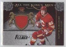 2011 Panini Crown Royale All the King's Men Memorabilia Curtis Glencross #11 0v1