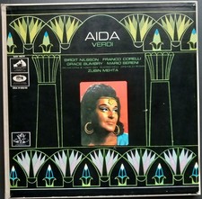 Verdi - Aida, MEHTA, NILSSON, CORELLI, 3 LP B...