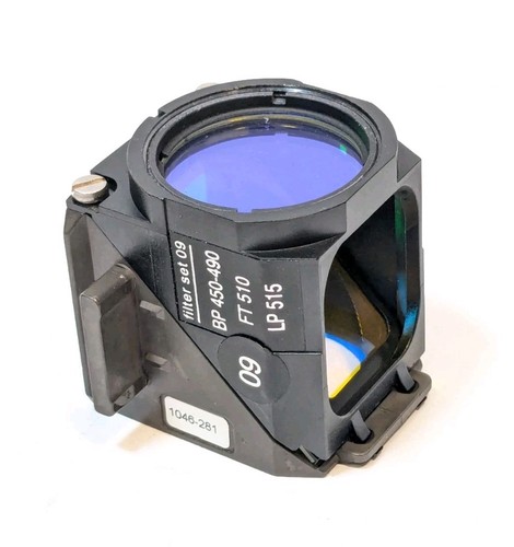 Zeiss Mikroskop Reflektor Filterwürfel (1046-281) Filterset 9 f. Axioskop 2 Plus