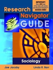 Research Navigator guide: Sociology by Jacoby, Joe