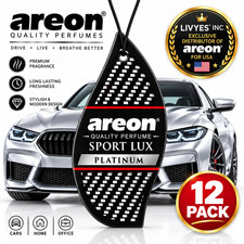 12x Platinum Areon Sport Lux Quality Perfume Car Air Freshener Long Lasting Top 12x Platinum Areon Sport Lux Quality Perfume Car Air Freshener Long Lasting Top