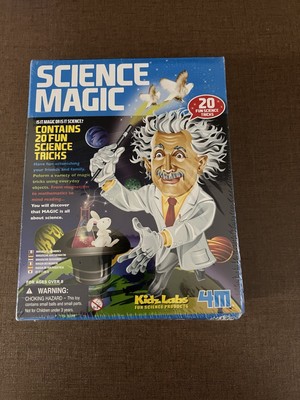 4M KidzLabs Science Magic Kit NEW Sealed 20 Tricks STEM Experiment Toy