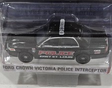 Greenlight 1:64 Hot Pursuit Ford Crown Victoria Police Interceptor East St Louis