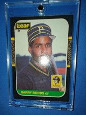 Barry Bonds Rookie Cards and Autograph Memorabilia Guide 27