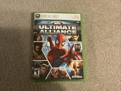 Marvel: Ultimate Alliance (Microsoft Xbox 360) manual included, tested