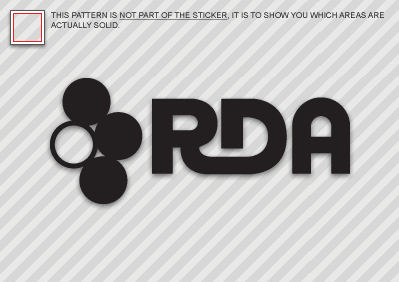 (2) AVATAR RDA Sticker Resources Development Alliance - Picture 1 of 1