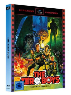 Mediabook THE ZERO BOYS Cover A LIMITED EDITION + HIRED TO KILL ltd. BLU-RAY Neu