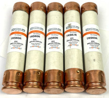  Lot of 5  Mersen TRS60R Class RK5 Time-Delay Fuse TRS-R 60A 600V