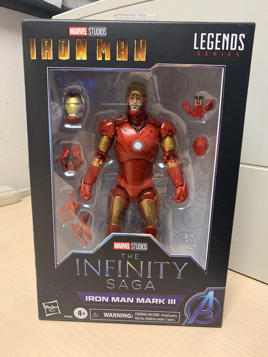 Marvel Legends Infinity Saga Iron Man Mark 3 Armor Action