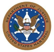 Department of Justice US Marshal Sticker Decal M277