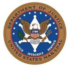 Department of Justice US Marshal Sticker Decal M277