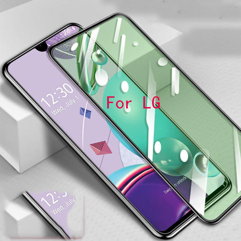 Lote Protector Pantalla Completa Cristal Templado 9H Para LG K31 K41 K51 Q31 Foto 2 de 4