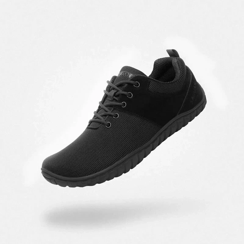 SAGUARO Blotevoetenschoenen Heren Dames Trailrunning Schoenen Lichtgewicht Antislip Barefoot Minimalistische Schoenen voor Fitness Wandel Trekking Hiking, Geel, 43 EU