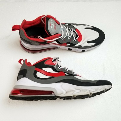 Nike Air Max 270 React Running Shoes Mens 15 Black Red Gray Sneakers  CI3866-002 | eBay