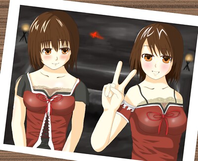 Anime Girls Games Fatal Frame Project Zero Ii  Gaming Mat Desk 38147