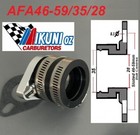 <!--F#f_0-->Mikuni Universal Flange Assy 28mm ID, 35mm Boot ID, 46-59mm Stud centres<!--F/-->