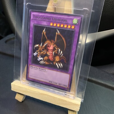 YUGIOH THOUSAND DRAGON 1ST EDITION RARE 10 UNPLAYED MINT | eBay