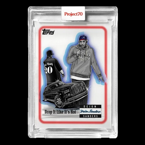 2021 Project 70 #463 1968 Deion Sanders by Snoop Dogg Braves (PR=1415)