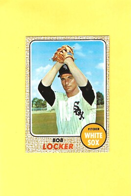 1968 TOPPS #51 Bob Locker NM to MINT Beauty