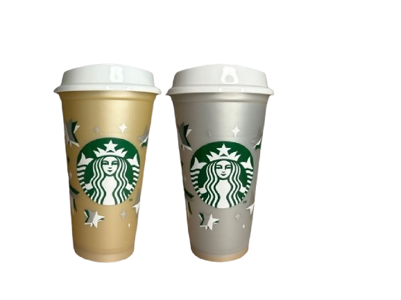 Starbucks Heritage Reisebecher Set – 3x Grande 473ml, Limitierte Edition, BPA-frei