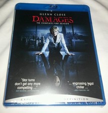 Damages - The Complete First Season (Blu-ray Disc, 2008, 3-Disc Set) / SEALED