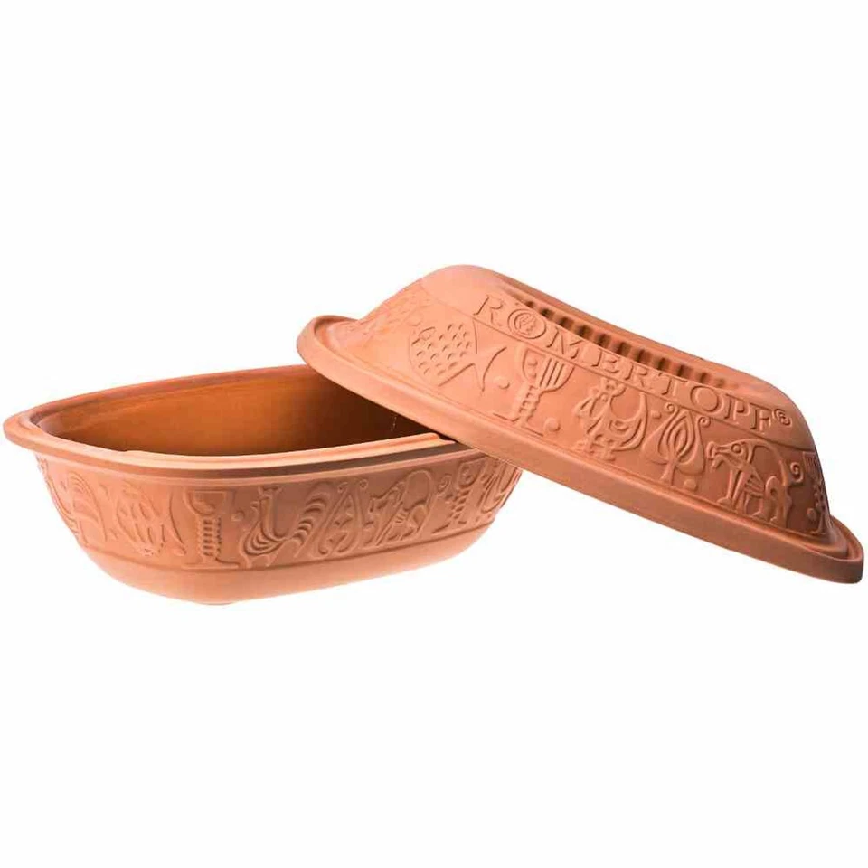 Bräter "Klassiker" Römertopf Topf Kochtopf Ofenform Auflaufform Kochen Küche TOP - Bild 2 von 4