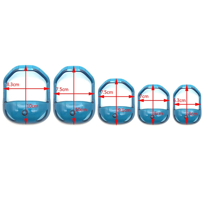 5Шт/комплект укладки бритья формирователь инструмент форма борода расческа борода шаблон для ZB - Изображение 3 из 4