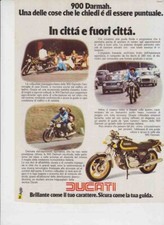 advertising Pubblicità-DUCATI 900 SPORT DARMAH-1979 MAXIMOTO MOTOITALIANE EPOCA