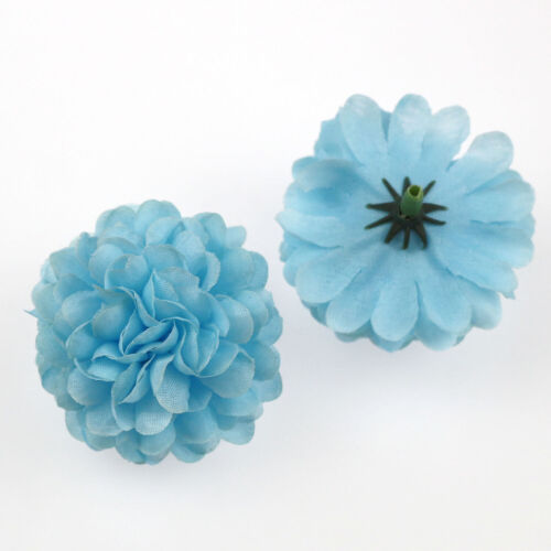 Cabeza de flor de seda artificial para madres flor a granel para hágalo usted mismo artesanía ramos de mesa decoración - Imagen 24 de 38