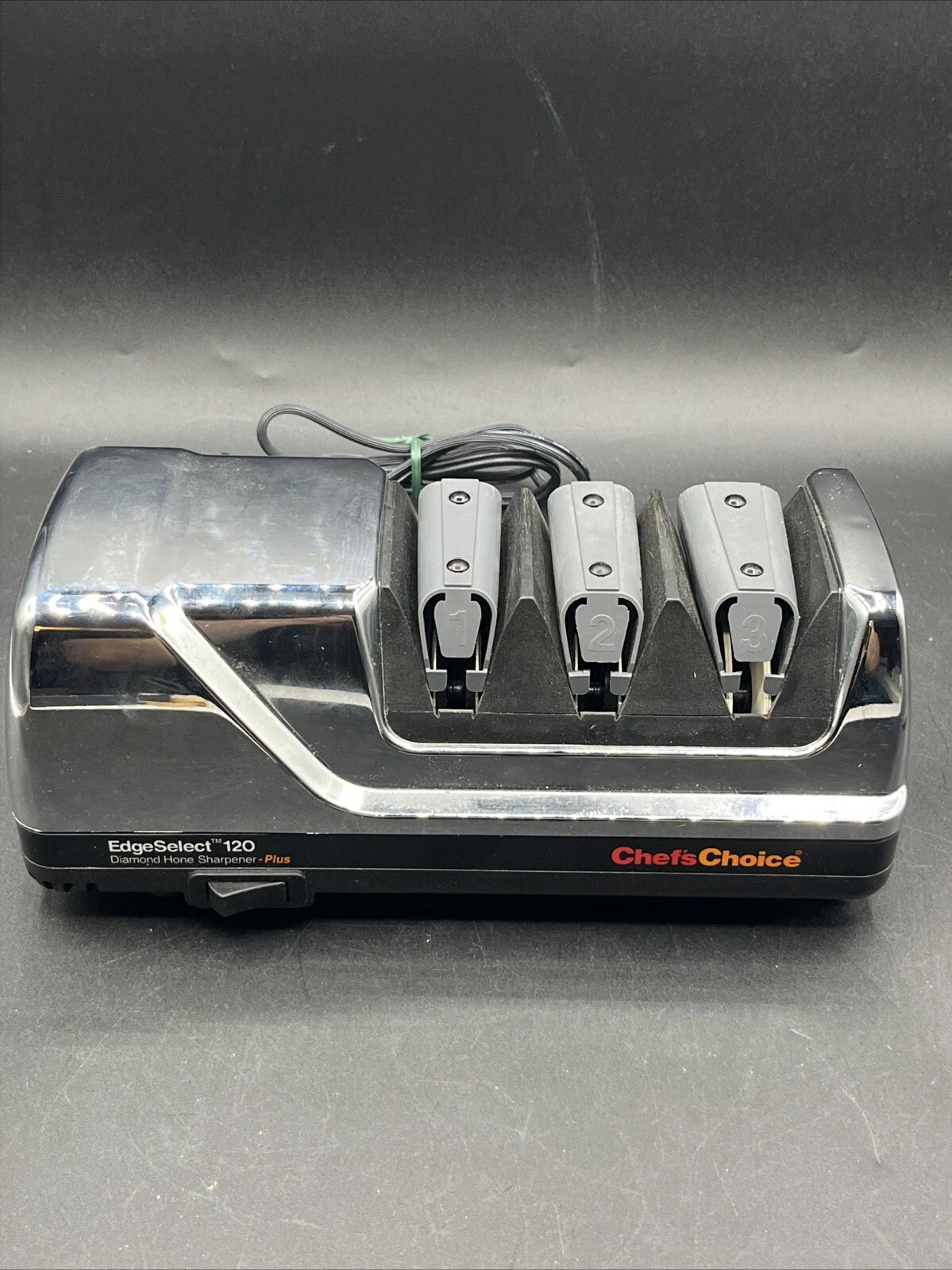 Chef's Choice Edge Select 120 Plus Knife Sharpener Diamond Hone Plus - Black