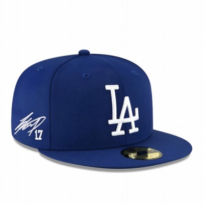 MLB Shohei Ohtani Dodgers Cap Autograph Embroidery Cooperstown