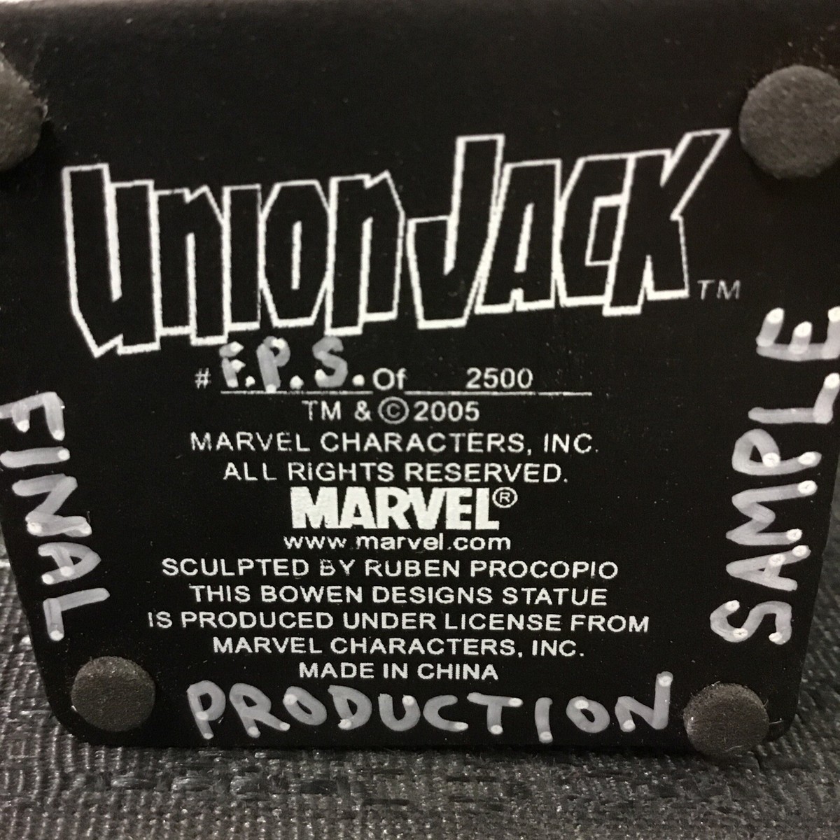✠ UNION JACK MINI-BUST / MARVEL Toyzcorner