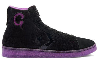 Converse Unisex Pro Leather Sneaker Freshgoods Black/Purple Shoes 170645C