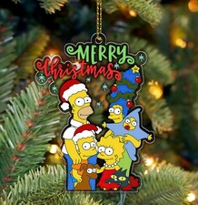 The Simpsons Christmas Ornament, The Simpsons Family Christmas Tree Ornament