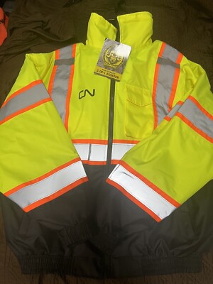 Occunomix 2 In 1 Hi Viz Bomber Jacket